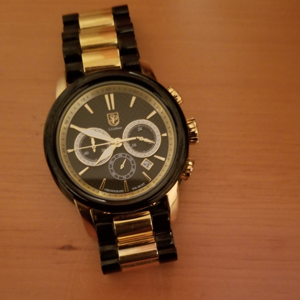 S. Coifman Ceramic Chronograph Watch